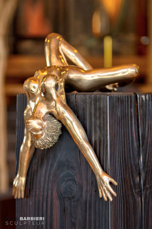 Succube : sculpture bronze
