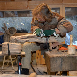 L'atelier du sculpteur Bruno Barbieri