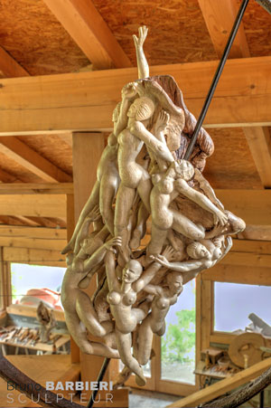 Sculpture de Bruno Barbieri : Catharsis